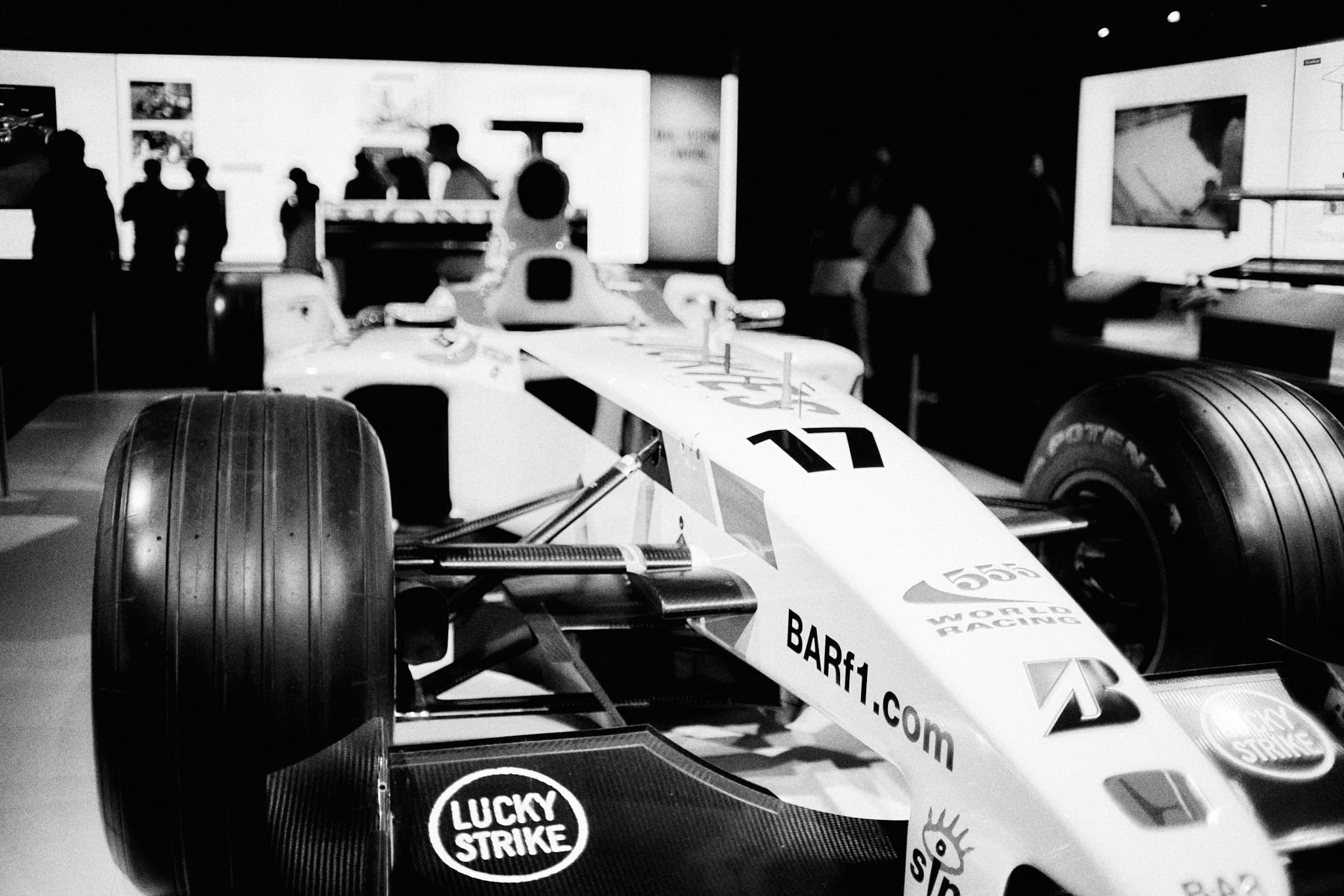 F1 car detail at exhibition